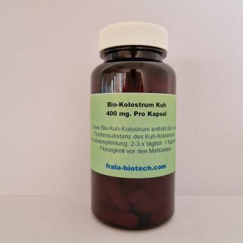 Bio Colostrum Kuh 400 mg. Pro Kapsel