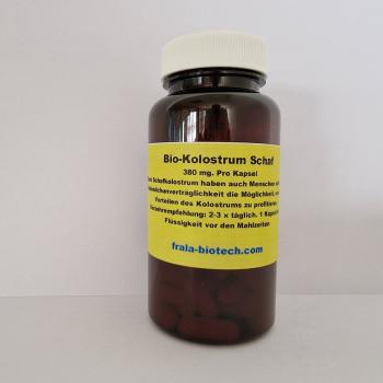Bio Colostrum Schaf 380 mg. Pro Kapsel