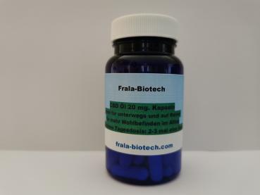 CBD Öl 20 mg. Kapseln 60 Stück