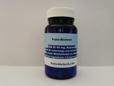 CBD Öl 40 mg. Kapseln 120 Stück