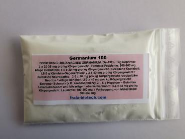 Organisches Germanium 100 antioxidant + Vitamin C und Vitamin B17: 10 gr.