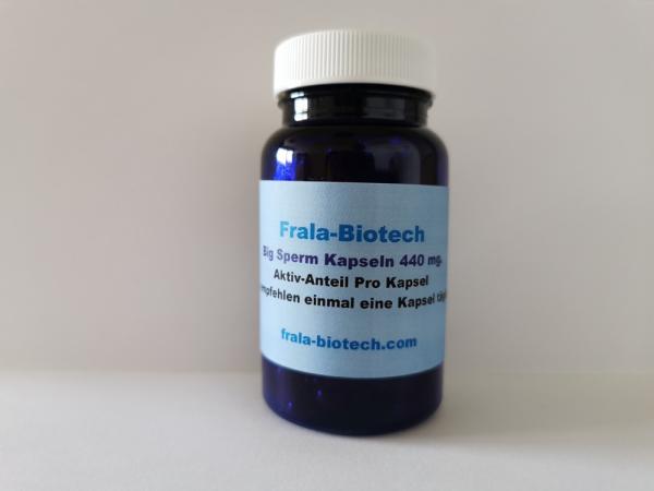 Big Sperm Kapseln 440 mg. Aktiv-Anteil Pro Kapsel