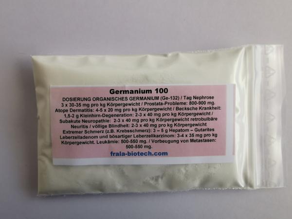 Organic germanium 100 antioxidant + vitamin C and vitamin B17