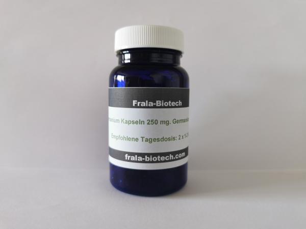 Germanium Sesquioxid Kapseln: 120 Kapseln mit 250 mg. Germanium pro Kapsel