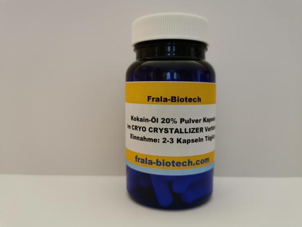 Cocaine Oil 20% Capsules Against Cancer. frala-biotech 120 pieces