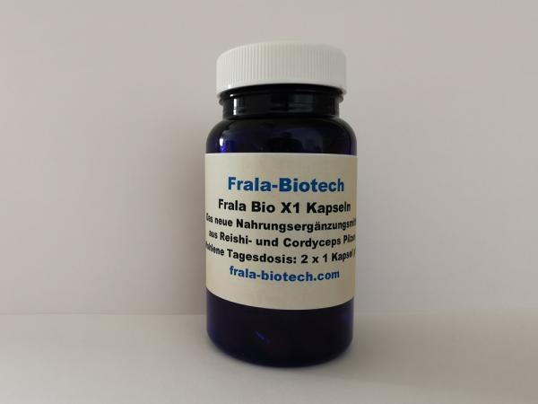 Frala Bio X1 Capsules - The new dietary supplement made from Reishi and Cordyceps mushrooms